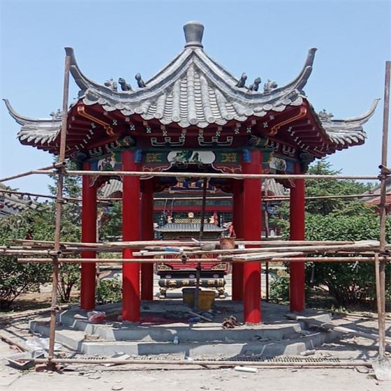 杭州古建彩绘厂家户外古建彩绘门楼长廊水榭